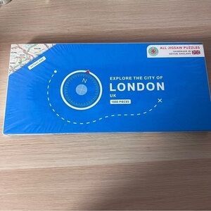 Explore The City of LONDON 26 x 20 1000 Pieces Jigsaw Puzzle Handmade NEW Sealed